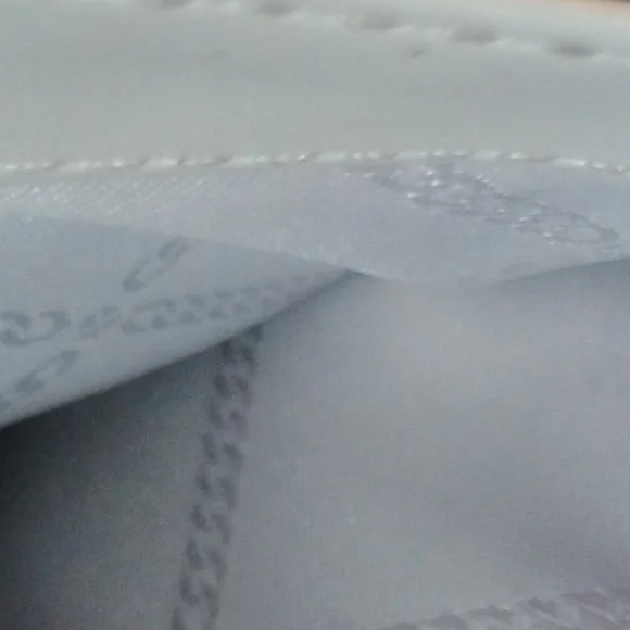 Michael Kors Metallic Silver Wristlet Double Wallet With Box - Picture 7 of 12